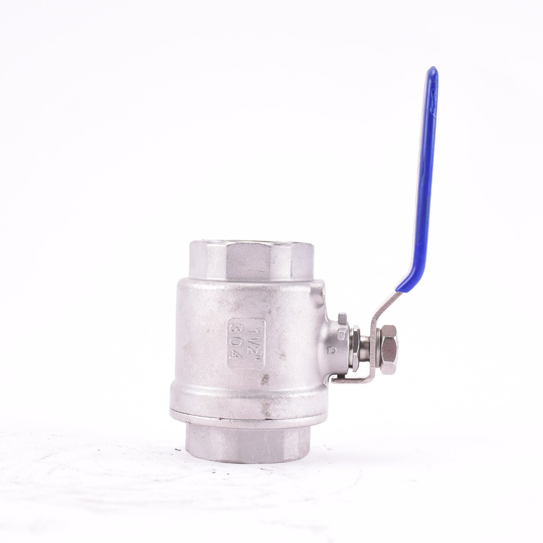 宝时通304丝扣2PC球阀DN40蓝